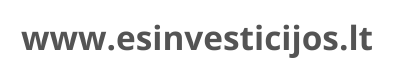 www.esinvesticijos.lt